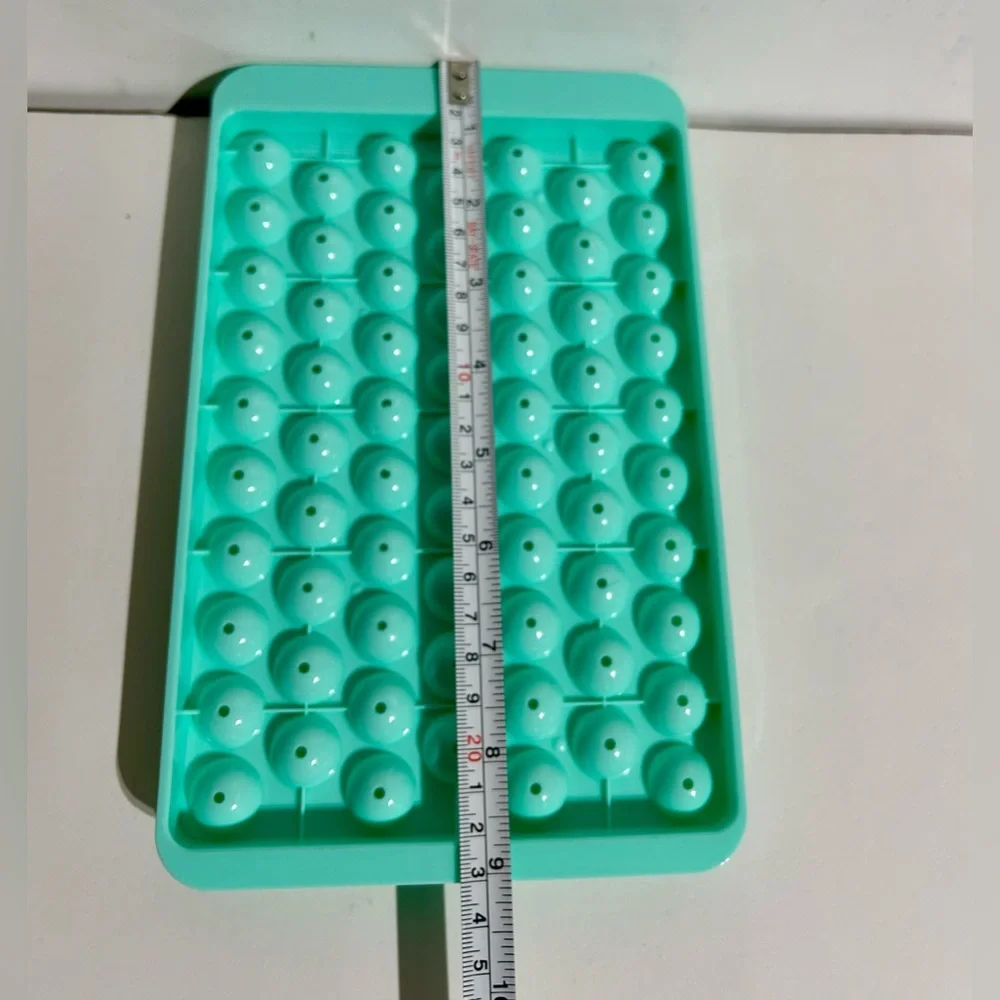 Mini Ice Cube 3 Trays 1 Bin Lid Scoop Dorm Freezer Bar Small Round 76 Cube Trays